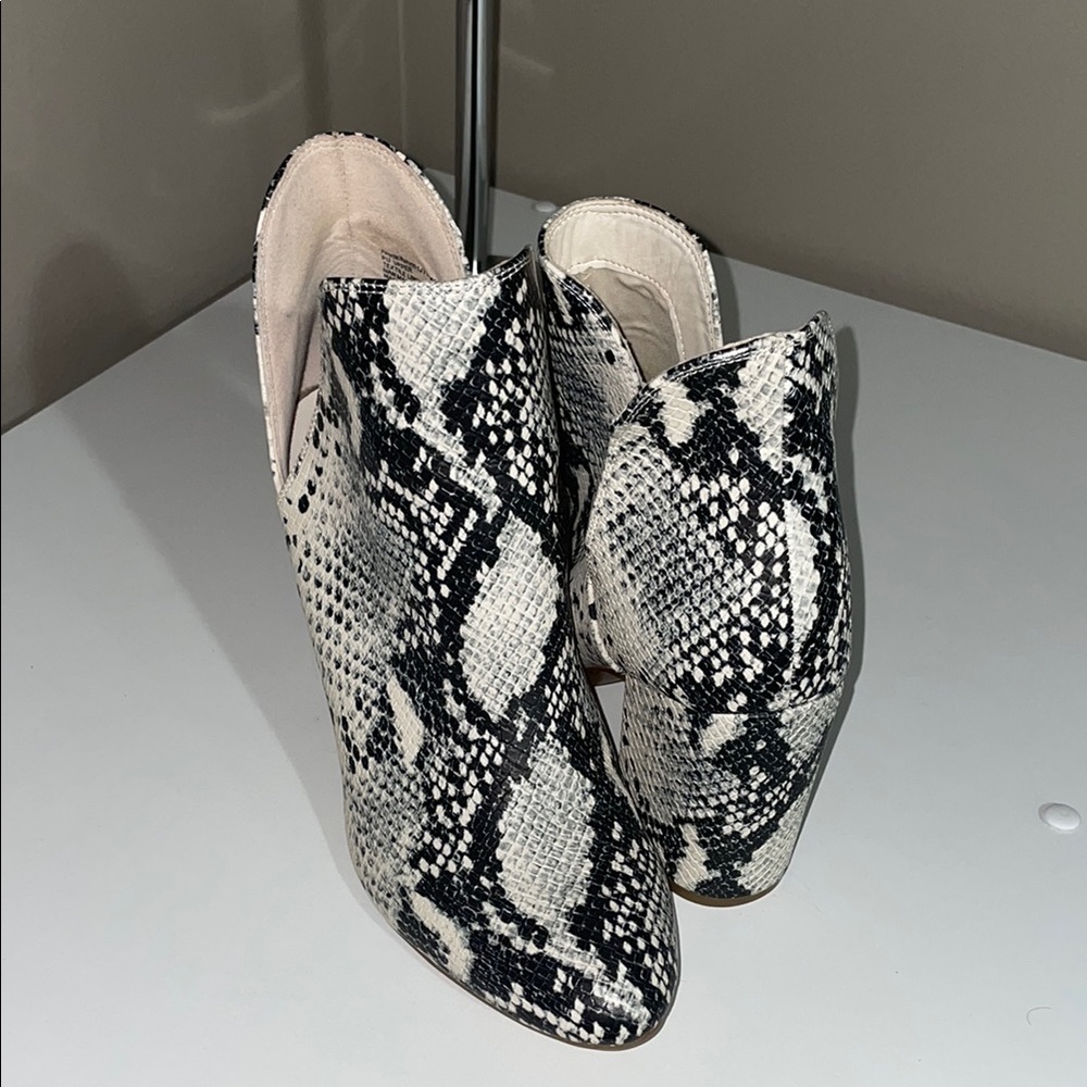 Steve Madden Snake Skin Bootie